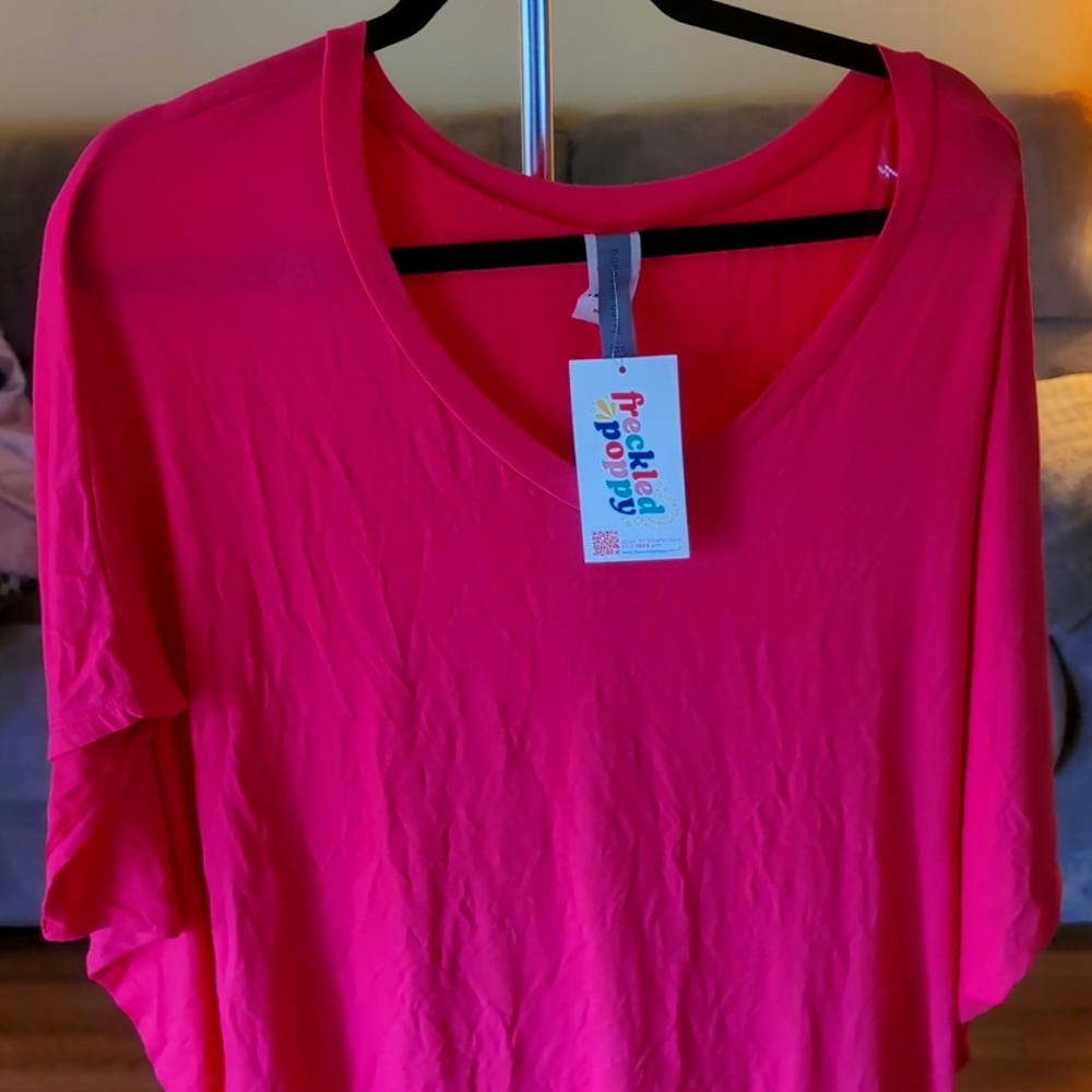 Pink Shirt Sleeve Tee